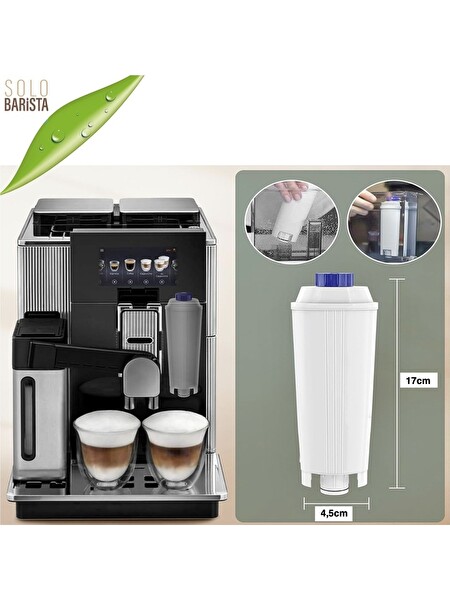 Rovexa Delonghi Kahve Makinası Kireç Önleyici Su Arıtma Filtresi 4 Adet