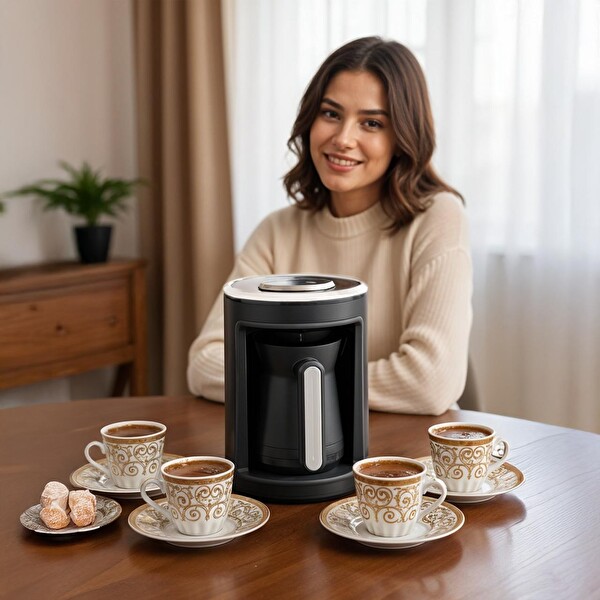 King K3101 Cafielo Otomatik Türk Kahve Makinesi