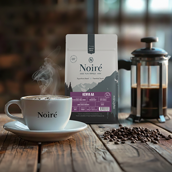 Noire Kenya AA Kahve 250G %100 Arabica Single Origin Kahve