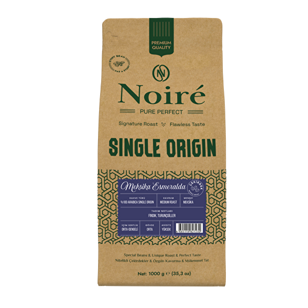 Noire Meksika Esmeralda %100 Arabica Kahve 1000 G - Third-Wave Specialty Coffee
