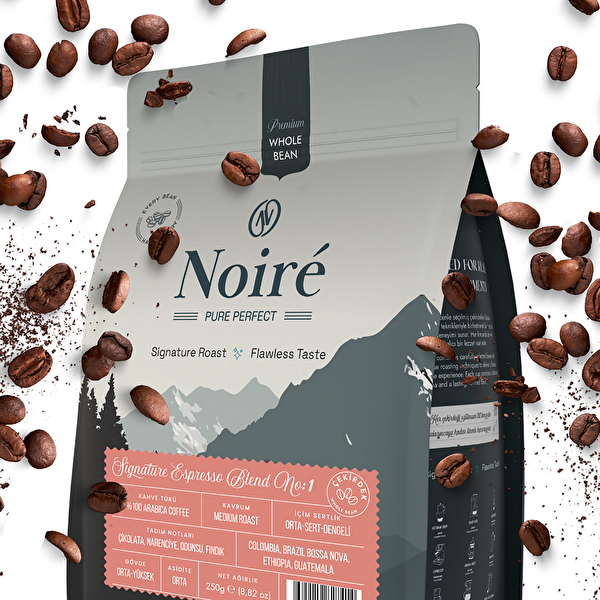 Noire Signature Espresso Blend NO1 250 G %100 Arabica Espresso