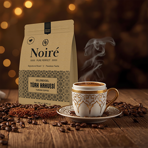 Noire Geleneksel Türk Kahvesi 4x250 G %100 Arabica – Asırlık Lezzet