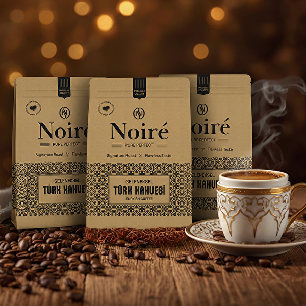 Noire Geleneksel Türk Kahvesi 4x250 G %100 Arabica – Asırlık Lezzet