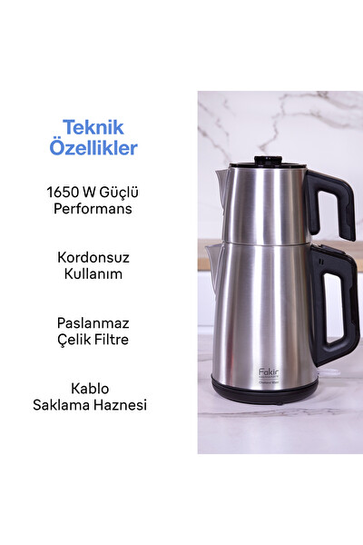 Fakir Chailand Maxi XXL Çay Makinesi Inox