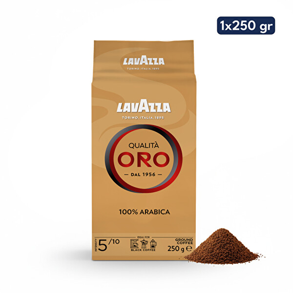 Lavazza Qualita Oro 100% Arabica Öğütülmüş Filtre Kahve 250 GR