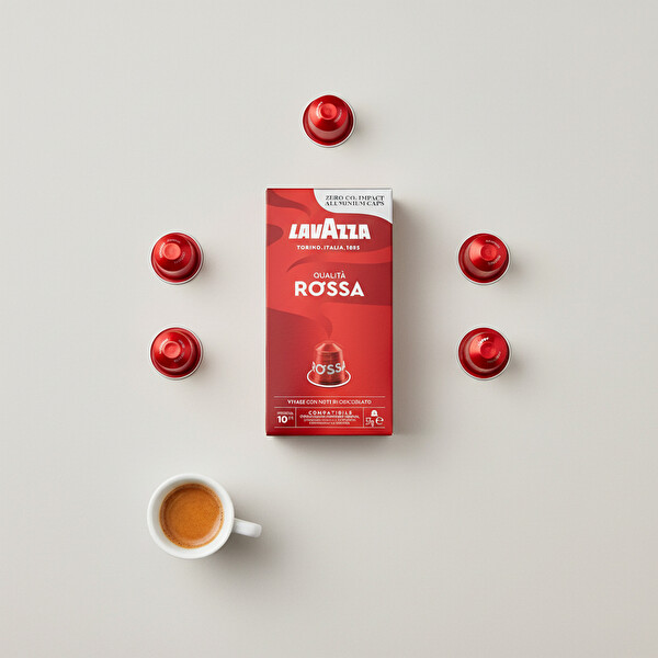 Lavazza Qualita Rossa 10'lu Paket - Nespresso Uyumlu Kapsül Kahve