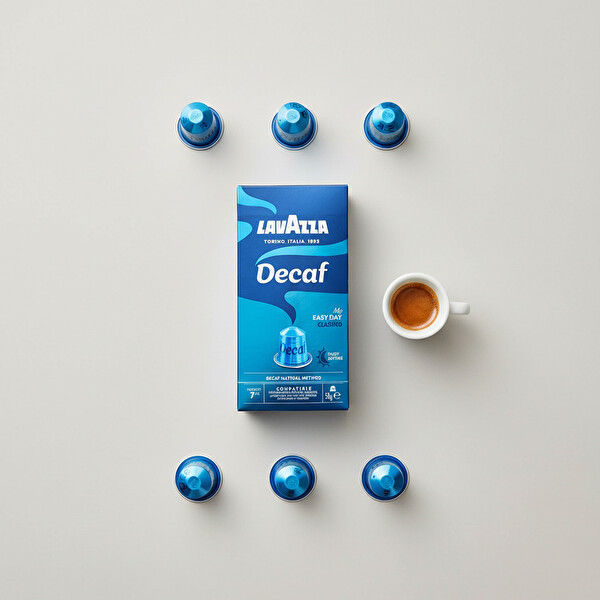 Lavazza Decaf 10'lu Paket - Nespresso Uyumlu Kapsül Kahve - Kafeinsiz kahve