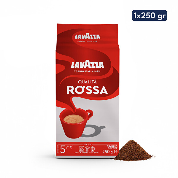 Lavazza Qualita Rossa Öğütülmüş Filtre Kahve 250 GR