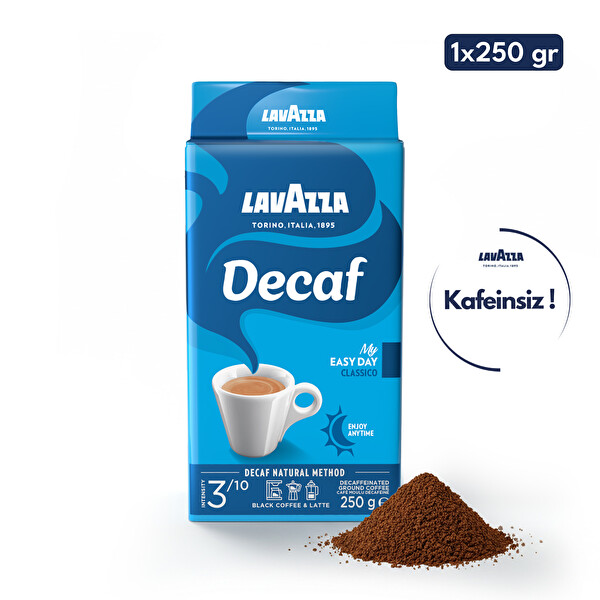 Lavazza Decaf My Easy Day | Kafeinsiz Filtre Kahve 250 GR