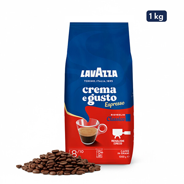 Lavazza Crema e Gusto Classico Espresso Çekirdek Kahve 1 KG