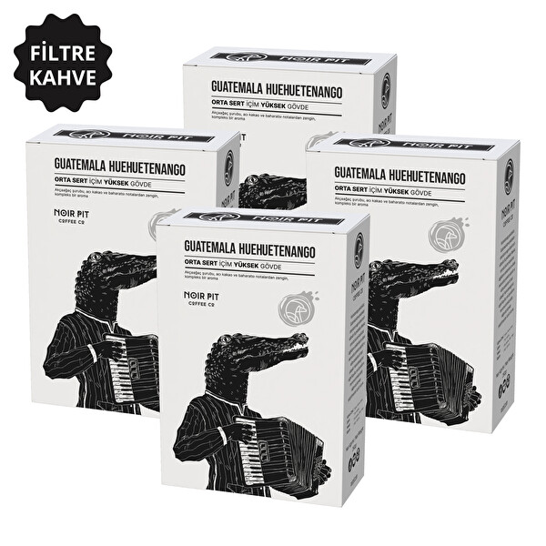 Noir Pit Coffee Co.Guatemala Filtre Kahve 4x250 G