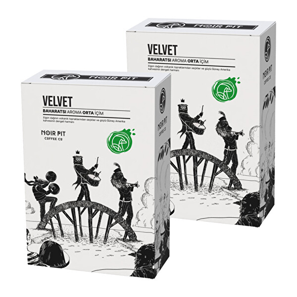 Noir Pit Coffee Co. Velvet Çekirdek Kahve 2x250 G