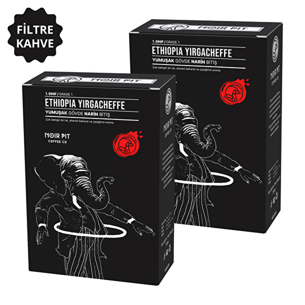 Noir Pit Coffee Co.Ethiopia Yirgacheffe Filtre Kahve 2x250 G