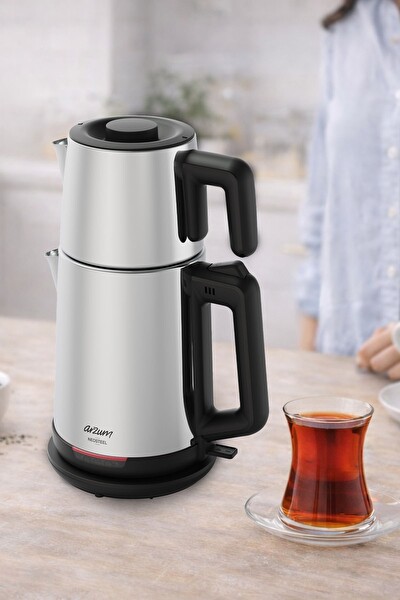 Arzum AR3158 Neosteel Inox Çay Makinesi