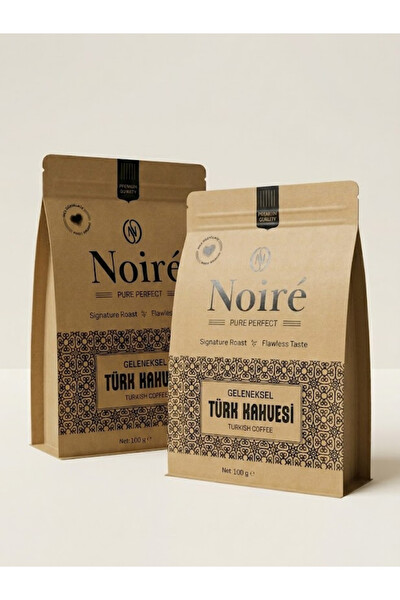Noire 2'li Set Geleneksel Türk Kahvesi 100G %100 Arabica