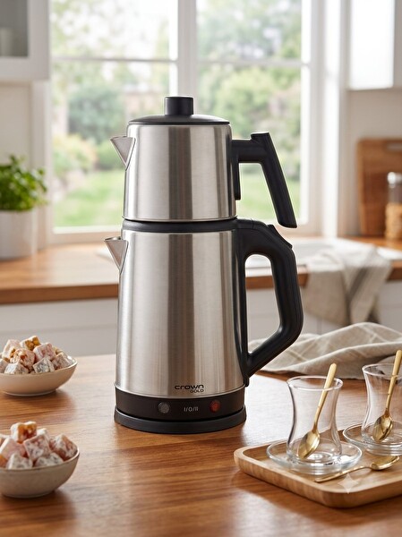 Crown CRW-2202 1500 Watt Çay Makinesi