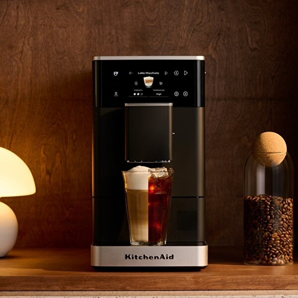 KitchenAid 5KES8454EBM KF4 Tam Otomatik Espresso Makinesi Mat Siyah
