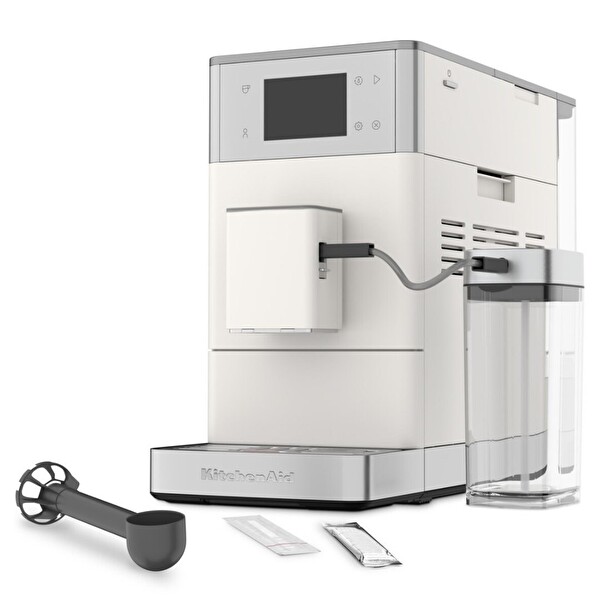 KitchenAid 5KES8454EPL KF4 Tam Otomatik Espresso Makinesi Porselen Beyazı
