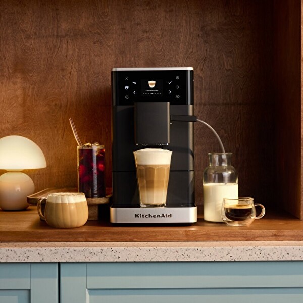 KitchenAid 5KES8453EBM KF3 Tam Otomatik Espresso Makinesi Mat Siyah