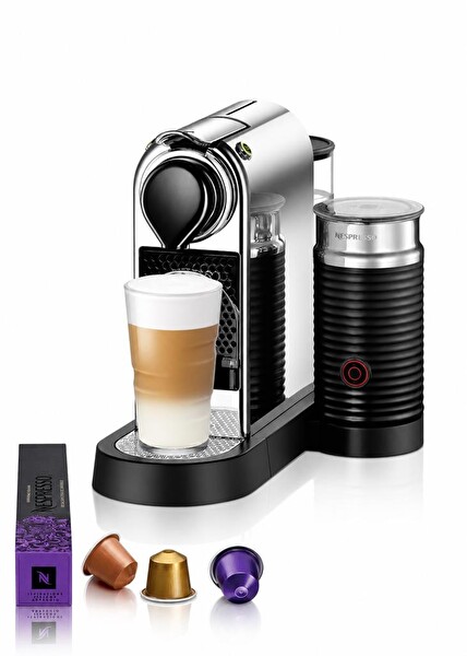 Nespresso Citiz Platinium C145 ve Aeroccino 3 Süt Köpürtücülü Set