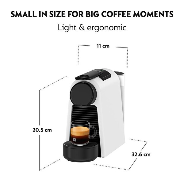 Nespresso Essenza Mini D30 Mat Beyaz Kahve Makinesi