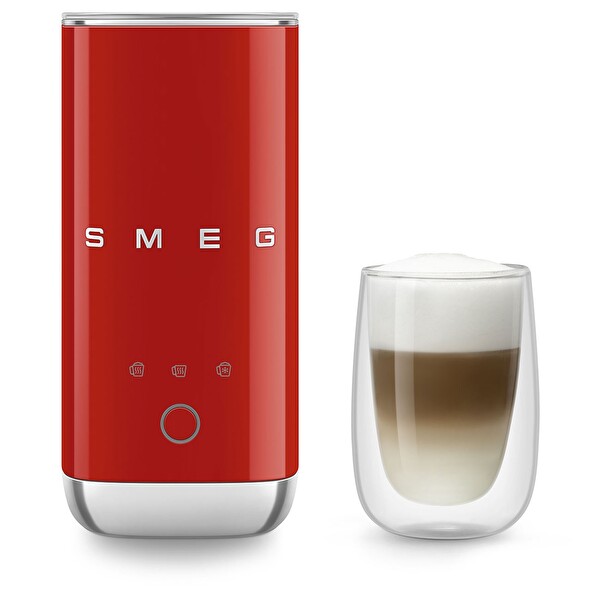 Smeg MFF02RDEU Süt Köpürtücü Kırmızı