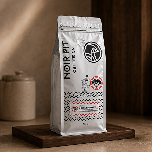 Noir Pit Coffee Co. Ethiopia Yirgacheffe 1000 G Çekirdek Kahve