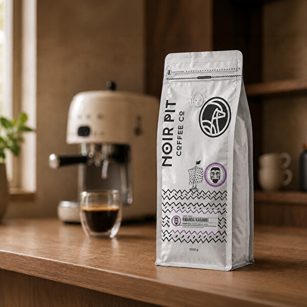 Noir Pit Coffee Co. Rwanda Karambi 1000 G Çekirdek Kahve