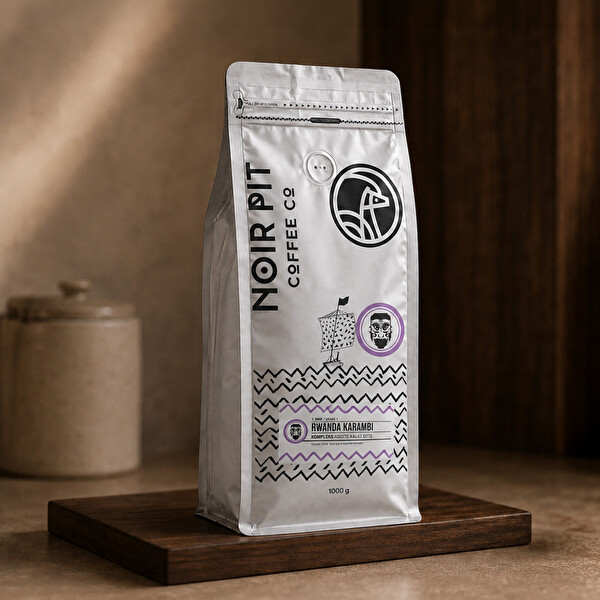 Noir Pit Coffee Co. Rwanda Karambi 1000 G Çekirdek Kahve