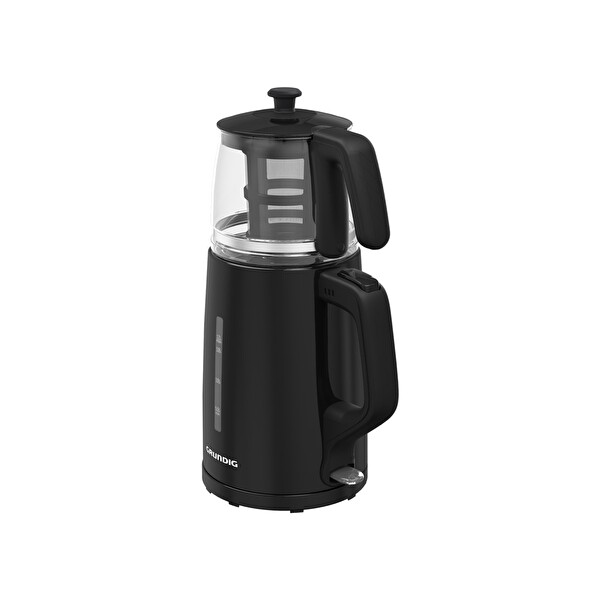 Grundig TM 1520 S Cam Demlikli Plastik Gövdeli Çay Makinesi 0.8 L Siyah