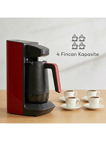 Conti CKM-100 Kahveci Kahve Makinesi Bordo