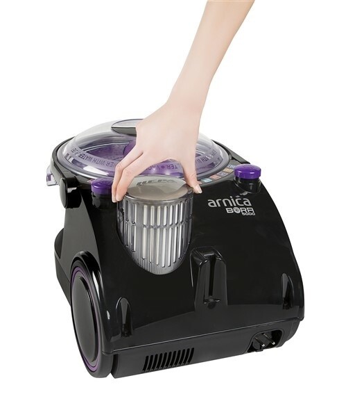 Arnica Bora ET11133 850 W Su Filtreli Mor Sulu Süpürge