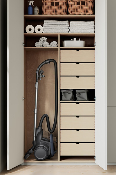 Electrolux EL61C3DB 600 Serisi 550 W Mavi Toz Torbasız Elektrikli Süpürge