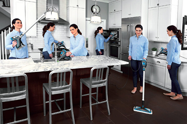 Bissell Powerfresh Slim Steam 3'ü 1 Arada Buharı Ayarlanabilir Buharlı Temizlik Makinesi