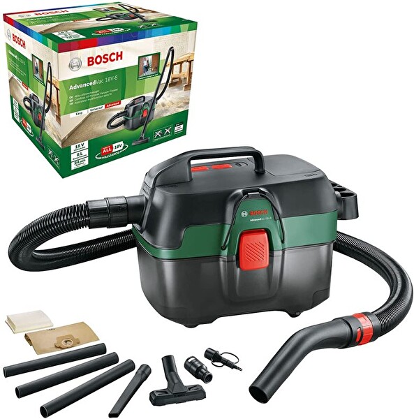 Bosch AdvancedVac 18V-8 Akülü Süpürge Solo