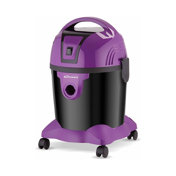 Conti CS-106 Violet Sessiz Kazanlı Mor Elektrikli Toz Torbalı Süpürge