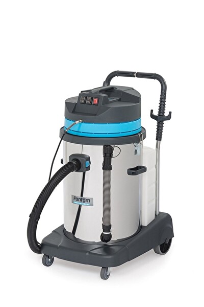 Fantom Promax 800CM2Y Halı Yıkama & Islak-Kuru Çelik Gövdeli Profesyonel Toz Torbalı Süpürge