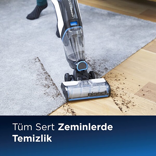 Bissell 2765N Crosswave Cordless Max Yüksek Vakumlu Kablosuz Dikey Süpürme Ve Silme Makinesi