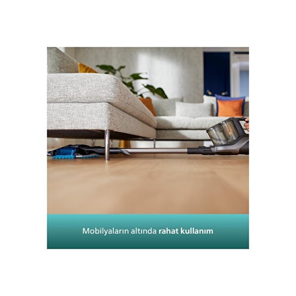 Philips XC8349/01 Aqua Plus Şarjlı Dikey Süpürge
