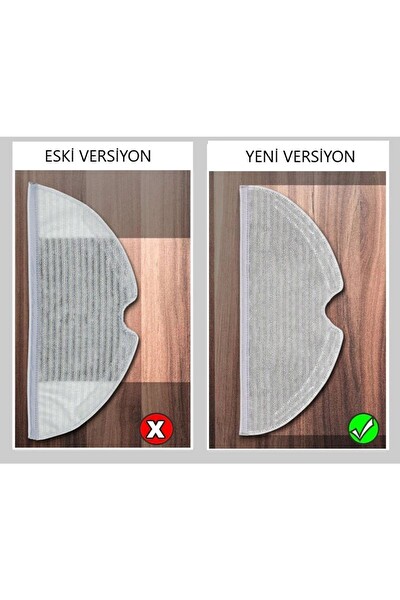 Xiaomi Mi Uyumlu Robot Vacuum Mop - 1C - Dreame F9 - Paspas 2 Adet