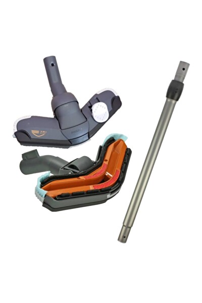 Philips Fc9026 Triactive Marathon Uyumlu Muadil Emici Başlık + Boru