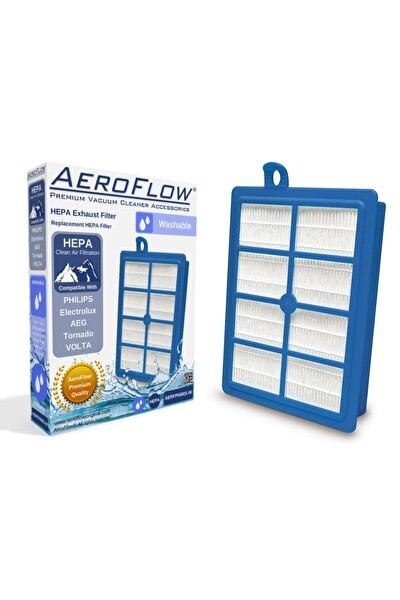 Aeg Tornado Volta Uyumlu Aeroflow Orijinal Gerçek Yıkanabilir Hepa Filtre