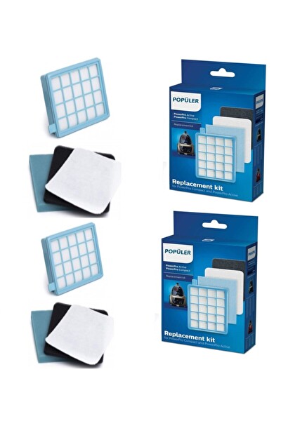 Philips Fc 8673 Orijinal Hepa Filtre Seti 2 Kutu