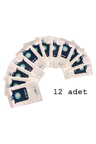 Elektrolux Uyumlu Jetmaxx Zjm 6800..6899 Mega 12'li Paket Toz Torbası + Hepa Filtre