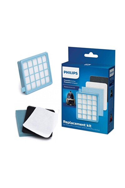 Phılıps Fc 8478 Powerpro Compact  Hepa Filtre Seti