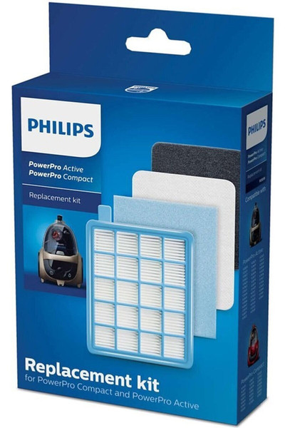 Philips Uyumlu Muadil Powerpro Active Fc 8637/01 Hepa Filtre Seti
