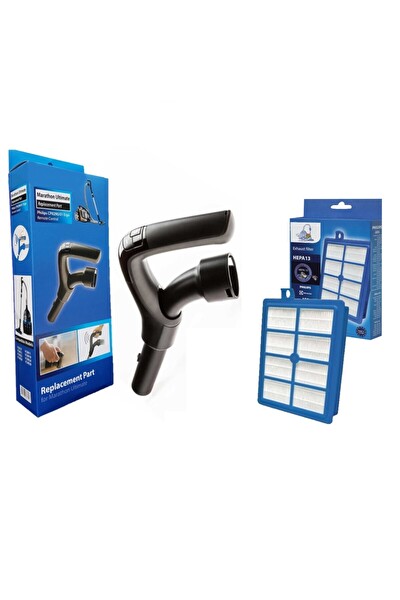 Philips Cp0290/01 Ergo Uyumlu Muadil Uzaktan Kumanda Sapı+Hepa13 Filtre
