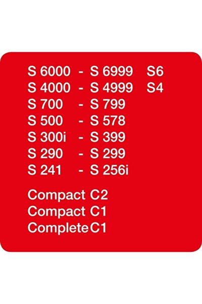Miele Complete C3 Parquet Ecoline Uyumlu Muadil Toz Torbası Kutulu
