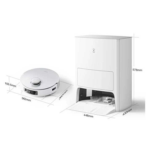 Ecovacs Deebot T20 Omni Çöp İstasyonlu Akıllı Robot Süpürge