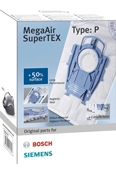 Sıemens Elektrikli Süpürgeler Için Toz Torbası P Tipi